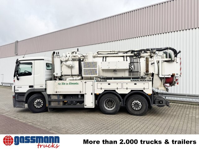 Mercedes-Benz Actros 2536 L 6x2, Müller Saug- und Spülwagen - Lakaisuauto: kuva Mercedes-Benz Actros 2536 L 6x2, Müller Saug- und Spülwagen - Lakaisuauto Mercedes-Benz Actros 2536 L 6x2, Müller Saug- und Spülwagen - Lakaisuauto: kuva Mercedes-Benz Actros 2536 L 6x2, Müller Saug- und Spülwagen - Lakaisuauto