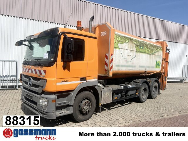 Mercedes-Benz Actros 2641/48 L 6x4, Seilabroller, Haller - Roska-auto: kuva Mercedes-Benz Actros 2641/48 L 6x4, Seilabroller, Haller - Roska-auto Mercedes-Benz Actros 2641/48 L 6x4, Seilabroller, Haller - Roska-auto: kuva Mercedes-Benz Actros 2641/48 L 6x4, Seilabroller, Haller - Roska-auto