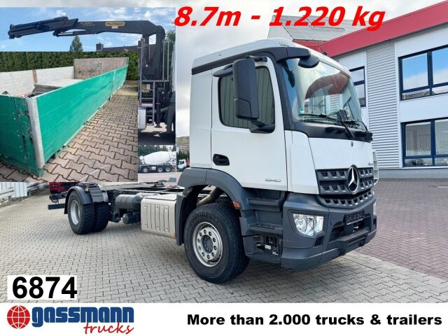Mercedes-Benz Arocs 1840 L 4x2, Kran Palfinger PK12001L, - Lava-kuorma-auto, Nosturiauto: kuva Mercedes-Benz Arocs 1840 L 4x2, Kran Palfinger PK12001L, - Lava-kuorma-auto, Nosturiauto Mercedes-Benz Arocs 1840 L 4x2, Kran Palfinger PK12001L, - Lava-kuorma-auto, Nosturiauto: kuva Mercedes-Benz Arocs 1840 L 4x2, Kran Palfinger PK12001L, - Lava-kuorma-auto, Nosturiauto