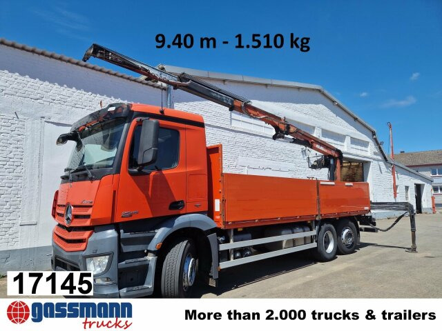 Mercedes-Benz Arocs 2545 L/6x2/4, Atlas Kran, 145.2-A19 VB, - Lava-kuorma-auto, Nosturiauto: kuva Mercedes-Benz Arocs 2545 L/6x2/4, Atlas Kran, 145.2-A19 VB, - Lava-kuorma-auto, Nosturiauto Mercedes-Benz Arocs 2545 L/6x2/4, Atlas Kran, 145.2-A19 VB, - Lava-kuorma-auto, Nosturiauto: kuva Mercedes-Benz Arocs 2545 L/6x2/4, Atlas Kran, 145.2-A19 VB, - Lava-kuorma-auto, Nosturiauto