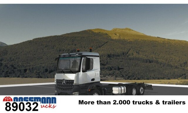 Mercedes-Benz Arocs 2553 L 6x2, Lenk-/liftachse, Navi, - Kuorma-auto alusta: kuva Mercedes-Benz Arocs 2553 L 6x2, Lenk-/liftachse, Navi, - Kuorma-auto alusta Mercedes-Benz Arocs 2553 L 6x2, Lenk-/liftachse, Navi, - Kuorma-auto alusta: kuva Mercedes-Benz Arocs 2553 L 6x2, Lenk-/liftachse, Navi, - Kuorma-auto alusta