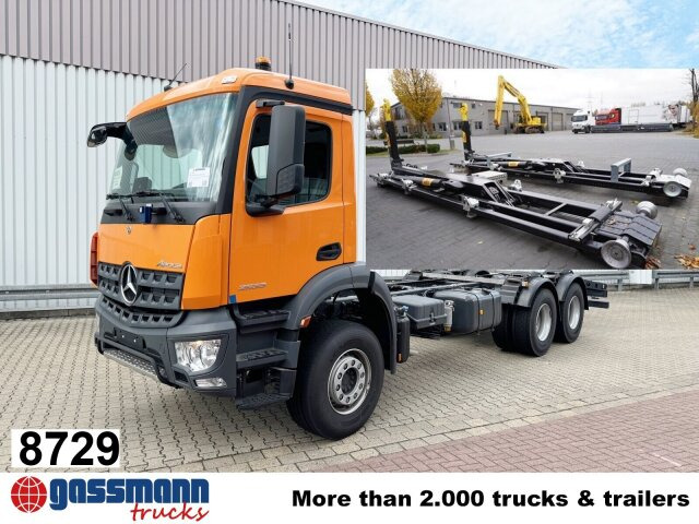 Mercedes-Benz Arocs 2633 6x4, 2x Nebenantrieb - Kuorma-auto alusta: kuva Mercedes-Benz Arocs 2633 6x4, 2x Nebenantrieb - Kuorma-auto alusta Mercedes-Benz Arocs 2633 6x4, 2x Nebenantrieb - Kuorma-auto alusta: kuva Mercedes-Benz Arocs 2633 6x4, 2x Nebenantrieb - Kuorma-auto alusta