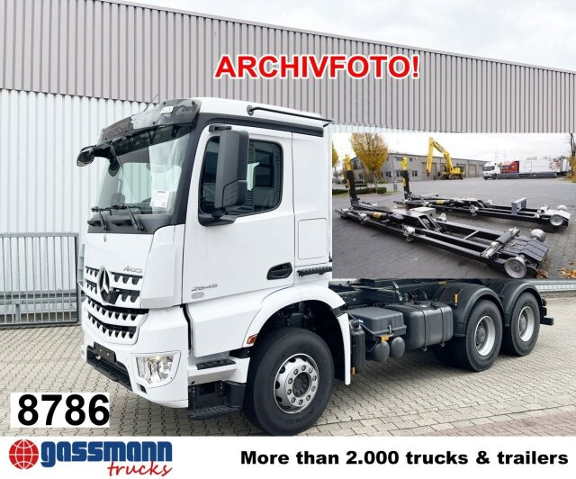 Mercedes-Benz Arocs 2645 K 6x4, Retarder, MirrorCam - Koukkulava kuorma-auto: kuva Mercedes-Benz Arocs 2645 K 6x4, Retarder, MirrorCam - Koukkulava kuorma-auto Mercedes-Benz Arocs 2645 K 6x4, Retarder, MirrorCam - Koukkulava kuorma-auto: kuva Mercedes-Benz Arocs 2645 K 6x4, Retarder, MirrorCam - Koukkulava kuorma-auto