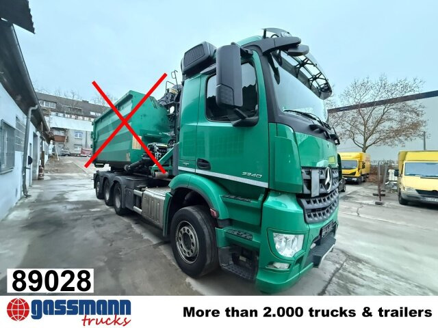 Mercedes-Benz Arocs 3240 L 8x4 ENA, Lenk-/Liftachse, Navi, - Koukkulava kuorma-auto: kuva Mercedes-Benz Arocs 3240 L 8x4 ENA, Lenk-/Liftachse, Navi, - Koukkulava kuorma-auto Mercedes-Benz Arocs 3240 L 8x4 ENA, Lenk-/Liftachse, Navi, - Koukkulava kuorma-auto: kuva Mercedes-Benz Arocs 3240 L 8x4 ENA, Lenk-/Liftachse, Navi, - Koukkulava kuorma-auto