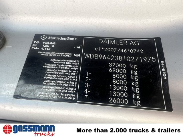 Mercedes-Benz Arocs 3251 K 8x4/4, Retarder, Stahlmulde ca. - Dumpperi: kuva Mercedes-Benz Arocs 3251 K 8x4/4, Retarder, Stahlmulde ca. - Dumpperi Mercedes-Benz Arocs 3251 K 8x4/4, Retarder, Stahlmulde ca. - Dumpperi: kuva Mercedes-Benz Arocs 3251 K 8x4/4, Retarder, Stahlmulde ca. - Dumpperi
