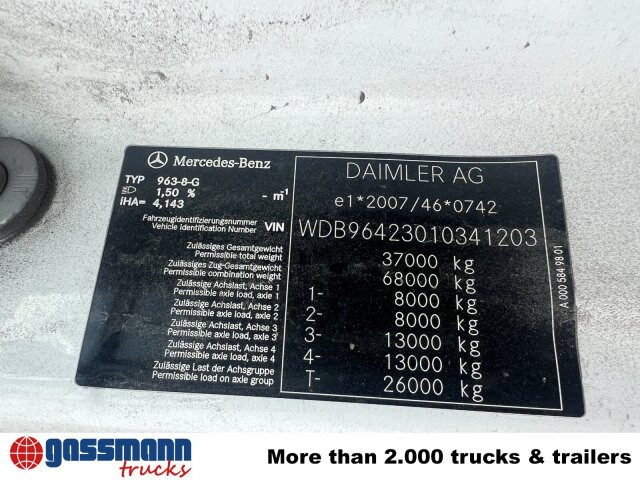 Mercedes-Benz Arocs 3253 K 8x4/4, Retarder, Stahlmulde ca. - Dumpperi: kuva Mercedes-Benz Arocs 3253 K 8x4/4, Retarder, Stahlmulde ca. - Dumpperi Mercedes-Benz Arocs 3253 K 8x4/4, Retarder, Stahlmulde ca. - Dumpperi: kuva Mercedes-Benz Arocs 3253 K 8x4/4, Retarder, Stahlmulde ca. - Dumpperi