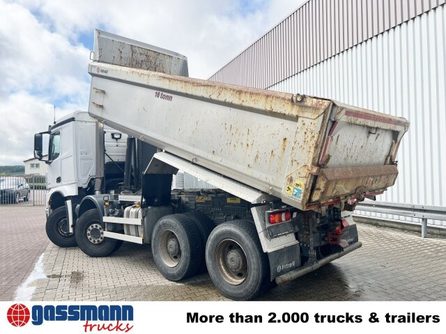 Dumpperi Mercedes-Benz Arocs 3253 K 8x4/4, Retarder, Stahlmulde ca.: kuva Dumpperi Mercedes-Benz Arocs 3253 K 8x4/4, Retarder, Stahlmulde ca.