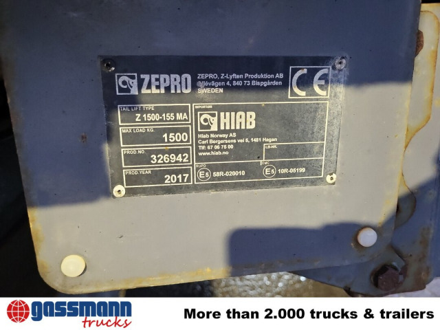 Umpikori kuorma-auto Mercedes-Benz Atego 1330 4x4, Iso-Koffer mit Heizung und LBW: kuva Umpikori kuorma-auto Mercedes-Benz Atego 1330 4x4, Iso-Koffer mit Heizung und LBW