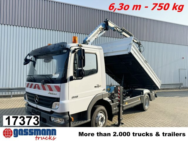 Mercedes-Benz Atego 818 K 4x2 mit Kran Atlas AK 50.1-A2 - Kippiauto kuorma-auto, Nosturiauto: kuva Mercedes-Benz Atego 818 K 4x2 mit Kran Atlas AK 50.1-A2 - Kippiauto kuorma-auto, Nosturiauto Mercedes-Benz Atego 818 K 4x2 mit Kran Atlas AK 50.1-A2 - Kippiauto kuorma-auto, Nosturiauto: kuva Mercedes-Benz Atego 818 K 4x2 mit Kran Atlas AK 50.1-A2 - Kippiauto kuorma-auto, Nosturiauto