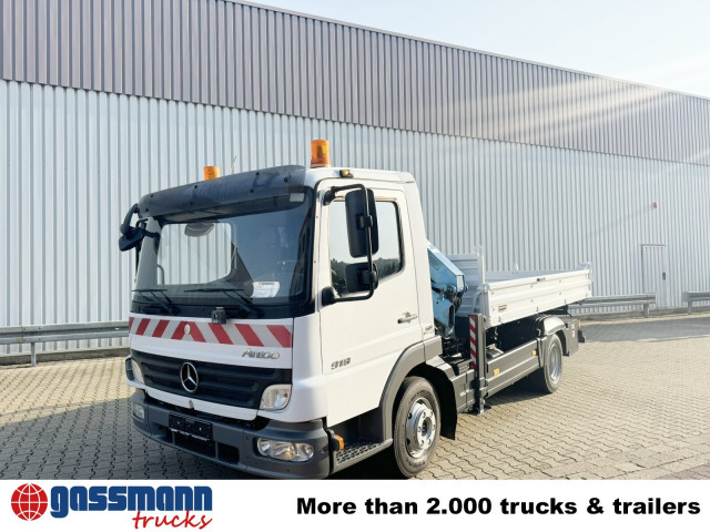 Mercedes-Benz Atego 818 K 4x2 mit Kran Atlas AK 50.1-A2 - Kippiauto kuorma-auto, Nosturiauto: kuva Mercedes-Benz Atego 818 K 4x2 mit Kran Atlas AK 50.1-A2 - Kippiauto kuorma-auto, Nosturiauto Mercedes-Benz Atego 818 K 4x2 mit Kran Atlas AK 50.1-A2 - Kippiauto kuorma-auto, Nosturiauto: kuva Mercedes-Benz Atego 818 K 4x2 mit Kran Atlas AK 50.1-A2 - Kippiauto kuorma-auto, Nosturiauto
