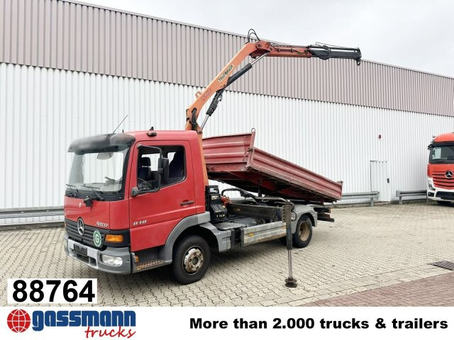 Mercedes-Benz Atego 818 K 4x2 mit Kran Palfinger PK 6500, 2x - Kippiauto kuorma-auto, Nosturiauto: kuva Mercedes-Benz Atego 818 K 4x2 mit Kran Palfinger PK 6500, 2x - Kippiauto kuorma-auto, Nosturiauto Mercedes-Benz Atego 818 K 4x2 mit Kran Palfinger PK 6500, 2x - Kippiauto kuorma-auto, Nosturiauto: kuva Mercedes-Benz Atego 818 K 4x2 mit Kran Palfinger PK 6500, 2x - Kippiauto kuorma-auto, Nosturiauto