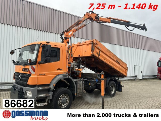 Mercedes-Benz Axor 1829 AK 4x4 mit Kran Atlas AK 85.2 - Kippiauto kuorma-auto, Nosturiauto: kuva Mercedes-Benz Axor 1829 AK 4x4 mit Kran Atlas AK 85.2 - Kippiauto kuorma-auto, Nosturiauto Mercedes-Benz Axor 1829 AK 4x4 mit Kran Atlas AK 85.2 - Kippiauto kuorma-auto, Nosturiauto: kuva Mercedes-Benz Axor 1829 AK 4x4 mit Kran Atlas AK 85.2 - Kippiauto kuorma-auto, Nosturiauto
