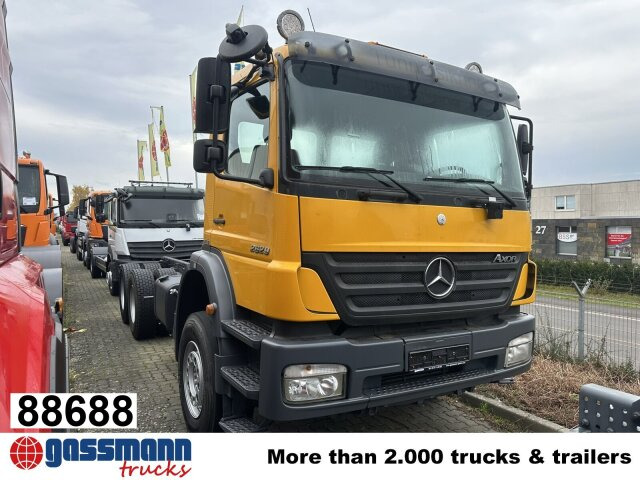 Mercedes-Benz Axor 2629 K 6x4, PTO, Steel, Manual, 6-Zylinder - Kuorma-auto alusta: kuva Mercedes-Benz Axor 2629 K 6x4, PTO, Steel, Manual, 6-Zylinder - Kuorma-auto alusta Mercedes-Benz Axor 2629 K 6x4, PTO, Steel, Manual, 6-Zylinder - Kuorma-auto alusta: kuva Mercedes-Benz Axor 2629 K 6x4, PTO, Steel, Manual, 6-Zylinder - Kuorma-auto alusta