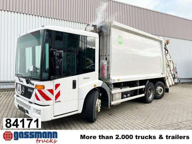 Mercedes-Benz Econic 2633 L/NLA 6x2/4, Lenkachse, - Roska-auto: kuva Mercedes-Benz Econic 2633 L/NLA 6x2/4, Lenkachse, - Roska-auto Mercedes-Benz Econic 2633 L/NLA 6x2/4, Lenkachse, - Roska-auto: kuva Mercedes-Benz Econic 2633 L/NLA 6x2/4, Lenkachse, - Roska-auto