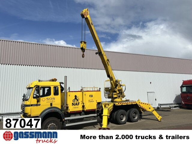 Mercedes-Benz SK II 2638/44 A 6x6, V8, Retarder, Kran, 2x - Nosturiauto: kuva Mercedes-Benz SK II 2638/44 A 6x6, V8, Retarder, Kran, 2x - Nosturiauto Mercedes-Benz SK II 2638/44 A 6x6, V8, Retarder, Kran, 2x - Nosturiauto: kuva Mercedes-Benz SK II 2638/44 A 6x6, V8, Retarder, Kran, 2x - Nosturiauto