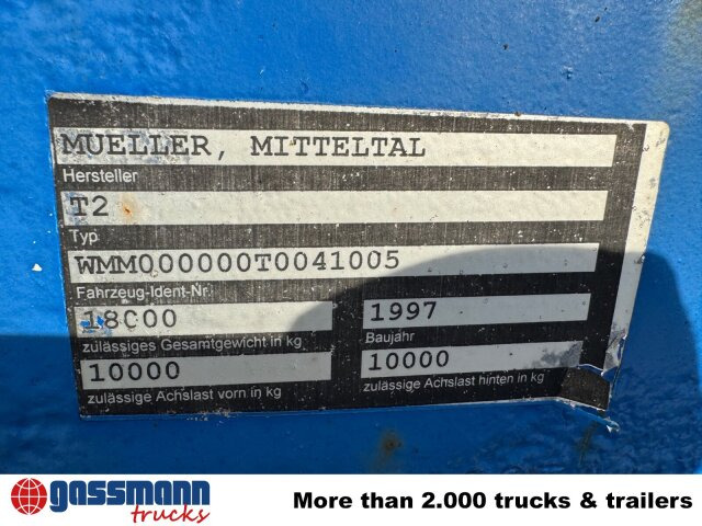 Müller-Mitteltal T2 - Apuvaunu perävaunu: kuva Müller-Mitteltal T2 - Apuvaunu perävaunu Müller-Mitteltal T2 - Apuvaunu perävaunu: kuva Müller-Mitteltal T2 - Apuvaunu perävaunu