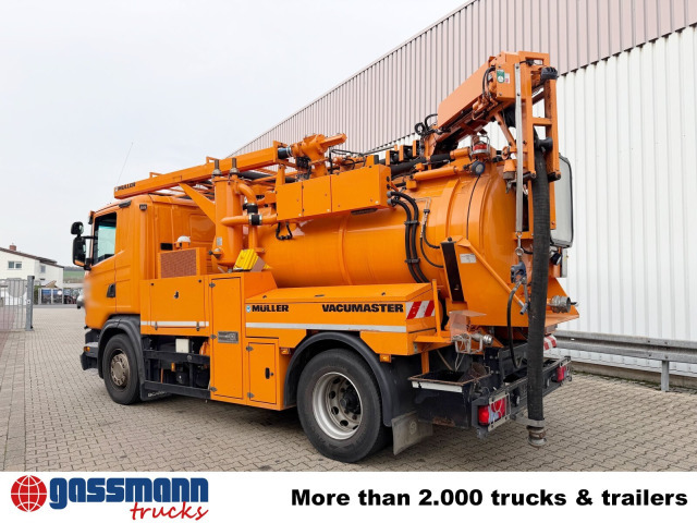 Scania G 320 4x2, Müller Vacumaster ca. 5,5m³, Funk - Lakaisuauto: kuva Scania G 320 4x2, Müller Vacumaster ca. 5,5m³, Funk - Lakaisuauto Scania G 320 4x2, Müller Vacumaster ca. 5,5m³, Funk - Lakaisuauto: kuva Scania G 320 4x2, Müller Vacumaster ca. 5,5m³, Funk - Lakaisuauto