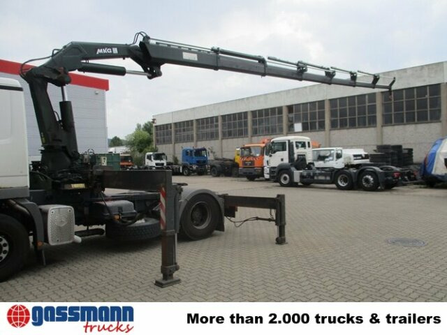 Mercedes-Benz Actros 1836 LS 4x2 mit Kran MKG HLK 330HP - Vetopöytäauto: kuva Mercedes-Benz Actros 1836 LS 4x2 mit Kran MKG HLK 330HP - Vetopöytäauto Mercedes-Benz Actros 1836 LS 4x2 mit Kran MKG HLK 330HP - Vetopöytäauto: kuva Mercedes-Benz Actros 1836 LS 4x2 mit Kran MKG HLK 330HP - Vetopöytäauto