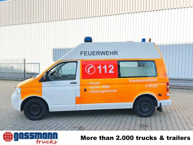 Volkswagen T5 2.5 TDI 4x2, Krankenwagen - Ambulanssi: kuva Volkswagen T5 2.5 TDI 4x2, Krankenwagen - Ambulanssi Volkswagen T5 2.5 TDI 4x2, Krankenwagen - Ambulanssi: kuva Volkswagen T5 2.5 TDI 4x2, Krankenwagen - Ambulanssi