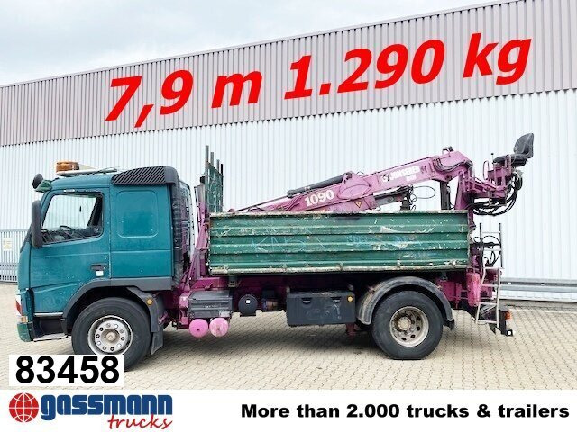 Volvo FM12-420 4x2 mit Heckkran Jonsered 1090, - Kippiauto kuorma-auto, Nosturiauto: kuva Volvo FM12-420 4x2 mit Heckkran Jonsered 1090, - Kippiauto kuorma-auto, Nosturiauto Volvo FM12-420 4x2 mit Heckkran Jonsered 1090, - Kippiauto kuorma-auto, Nosturiauto: kuva Volvo FM12-420 4x2 mit Heckkran Jonsered 1090, - Kippiauto kuorma-auto, Nosturiauto