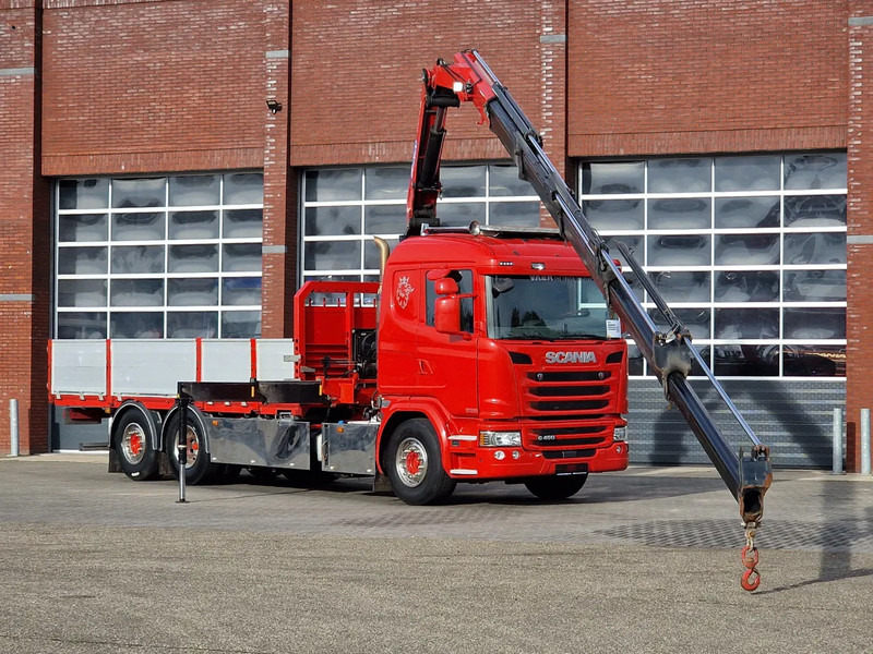 Scania G450 6x2*4 - HMF 2620 K5 Crane with remote - Retarder - Steering axle - Nosturiauto: kuva Scania G450 6x2*4 - HMF 2620 K5 Crane with remote - Retarder - Steering axle - Nosturiauto Scania G450 6x2*4 - HMF 2620 K5 Crane with remote - Retarder - Steering axle - Nosturiauto: kuva Scania G450 6x2*4 - HMF 2620 K5 Crane with remote - Retarder - Steering axle - Nosturiauto
