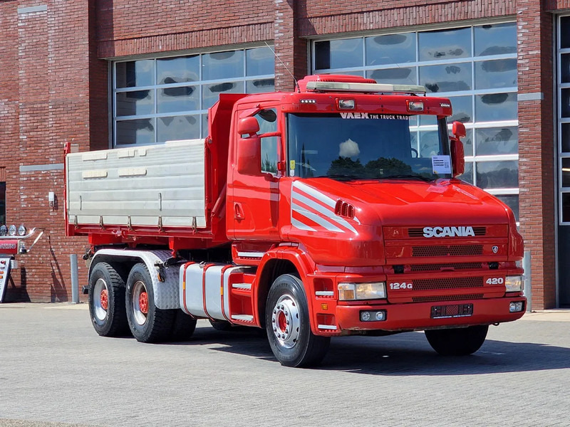 Scania T124-420 6x4 - Tipper - Retarder - Full steel - HUB Reduction - Manual gearbox - Kippiauto kuorma-auto: kuva Scania T124-420 6x4 - Tipper - Retarder - Full steel - HUB Reduction - Manual gearbox - Kippiauto kuorma-auto Scania T124-420 6x4 - Tipper - Retarder - Full steel - HUB Reduction - Manual gearbox - Kippiauto kuorma-auto: kuva Scania T124-420 6x4 - Tipper - Retarder - Full steel - HUB Reduction - Manual gearbox - Kippiauto kuorma-auto