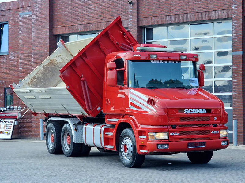 Scania T124-420 6x4 - Tipper - Retarder - Full steel - HUB Reduction - Manual gearbox - Kippiauto kuorma-auto: kuva Scania T124-420 6x4 - Tipper - Retarder - Full steel - HUB Reduction - Manual gearbox - Kippiauto kuorma-auto Scania T124-420 6x4 - Tipper - Retarder - Full steel - HUB Reduction - Manual gearbox - Kippiauto kuorma-auto: kuva Scania T124-420 6x4 - Tipper - Retarder - Full steel - HUB Reduction - Manual gearbox - Kippiauto kuorma-auto