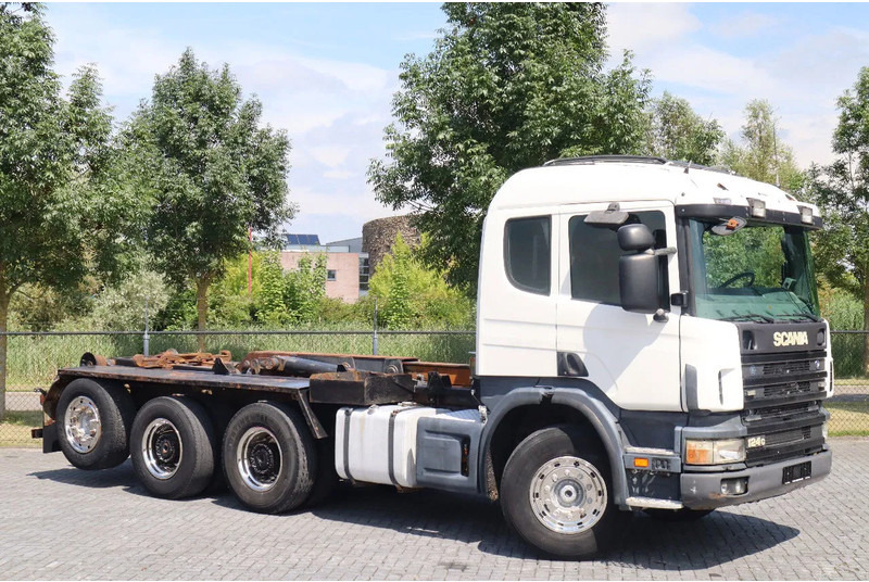 Scania P124-420 | 8X4 | HOOKLIFT | MANUAL | BIG AXLES | EURO 3 - Koukkulava kuorma-auto: kuva Scania P124-420 | 8X4 | HOOKLIFT | MANUAL | BIG AXLES | EURO 3 - Koukkulava kuorma-auto Scania P124-420 | 8X4 | HOOKLIFT | MANUAL | BIG AXLES | EURO 3 - Koukkulava kuorma-auto: kuva Scania P124-420 | 8X4 | HOOKLIFT | MANUAL | BIG AXLES | EURO 3 - Koukkulava kuorma-auto