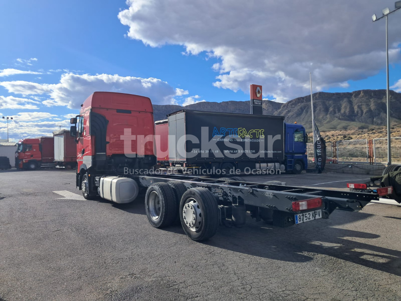 RENAULT T480 HIGH SLEEPER CAB 6X2*4 ejes 6x2*4 - Kuorma-auto alusta: kuva RENAULT T480 HIGH SLEEPER CAB 6X2*4 ejes 6x2*4 - Kuorma-auto alusta RENAULT T480 HIGH SLEEPER CAB 6X2*4 ejes 6x2*4 - Kuorma-auto alusta: kuva RENAULT T480 HIGH SLEEPER CAB 6X2*4 ejes 6x2*4 - Kuorma-auto alusta