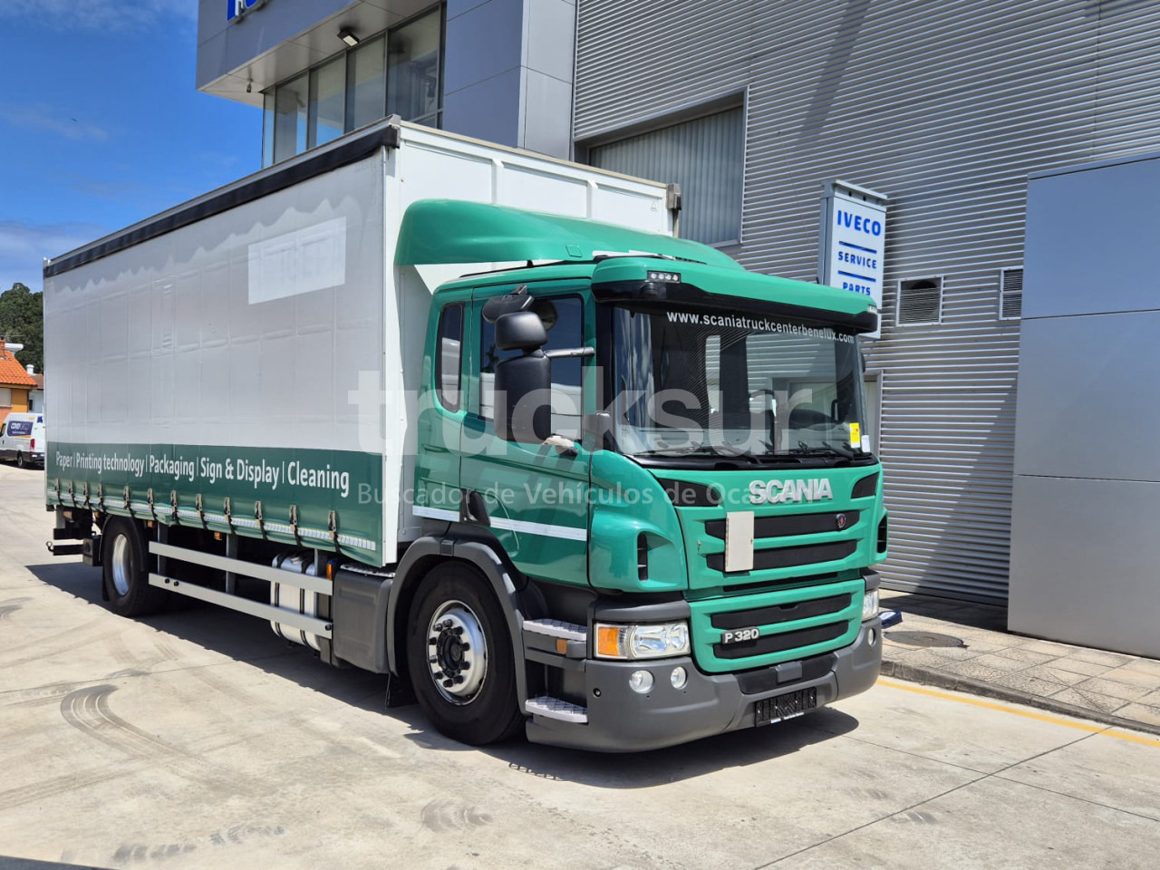 SCANIA P320 - Pressukapelli kuorma-auto: kuva SCANIA P320 - Pressukapelli kuorma-auto SCANIA P320 - Pressukapelli kuorma-auto: kuva SCANIA P320 - Pressukapelli kuorma-auto