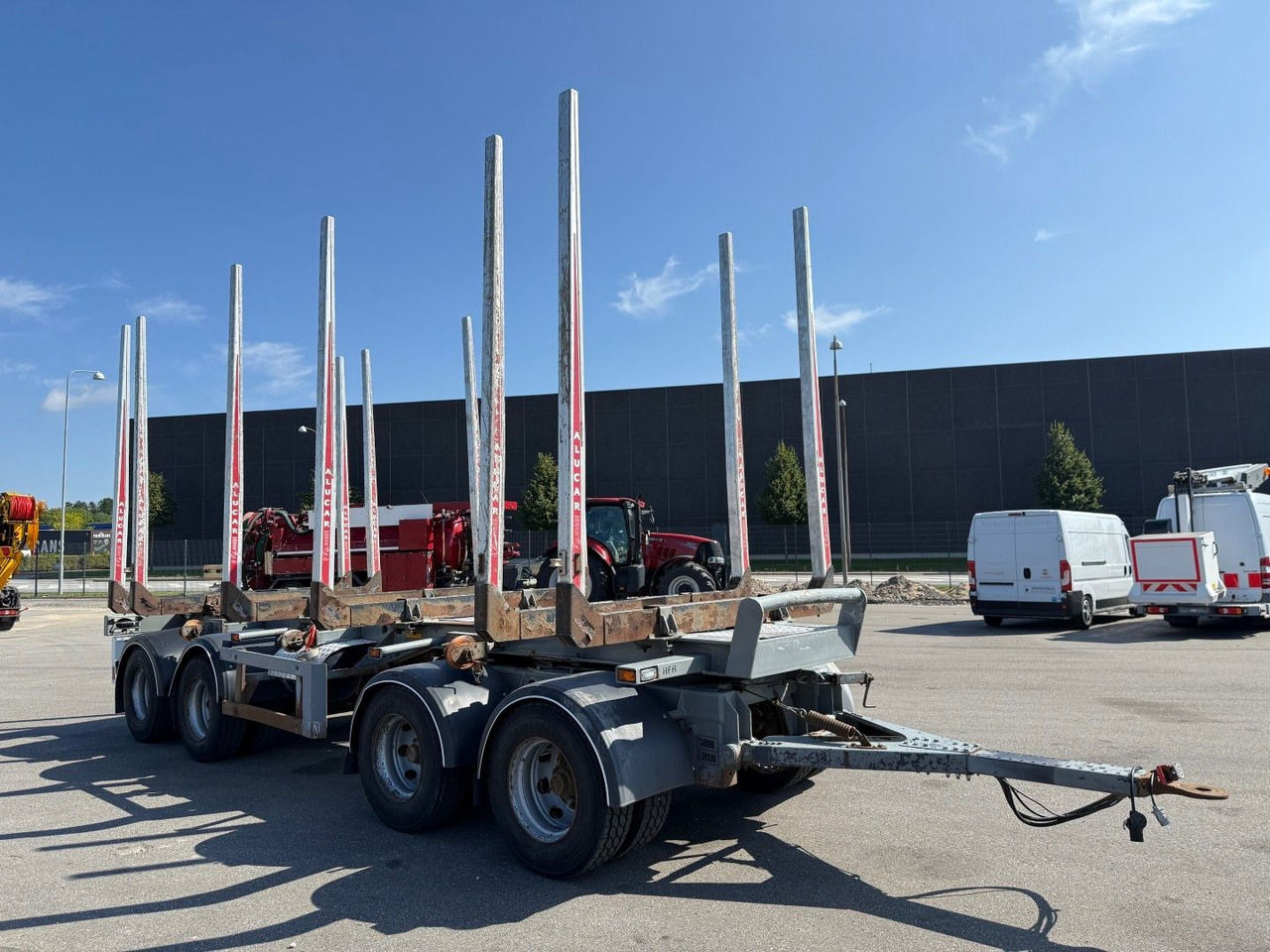 HFR 30 t. 4 axles Timber / Wood / Holz transport - Puutavaraperävaunu: kuva HFR 30 t. 4 axles Timber / Wood / Holz transport - Puutavaraperävaunu HFR 30 t. 4 axles Timber / Wood / Holz transport - Puutavaraperävaunu: kuva HFR 30 t. 4 axles Timber / Wood / Holz transport - Puutavaraperävaunu