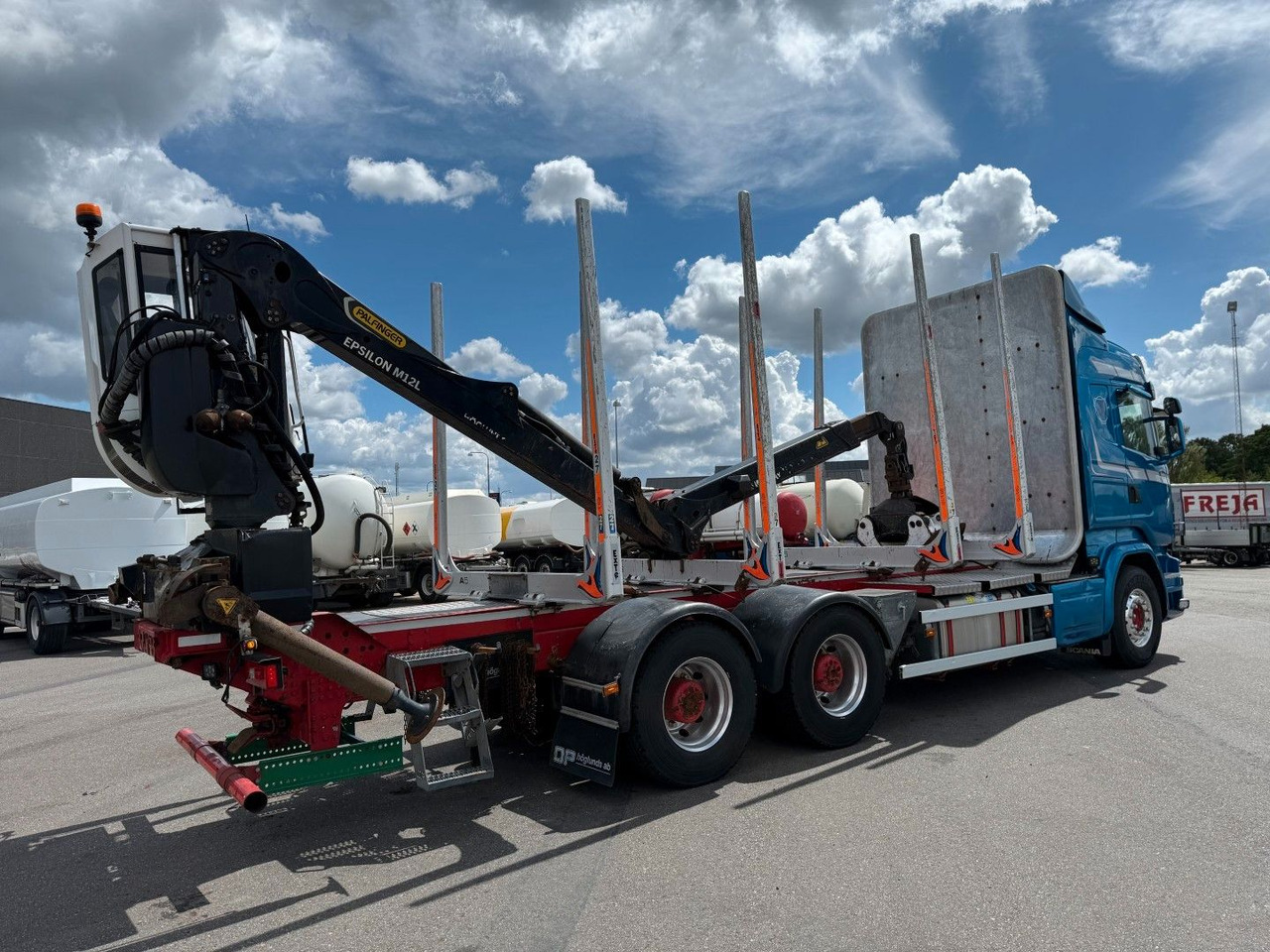 Scania R730 V8 6x4 Palfinger Epsilon M12L80 / Holz Wood - Puuauto, Nosturiauto: kuva Scania R730 V8 6x4 Palfinger Epsilon M12L80 / Holz Wood - Puuauto, Nosturiauto Scania R730 V8 6x4 Palfinger Epsilon M12L80 / Holz Wood - Puuauto, Nosturiauto: kuva Scania R730 V8 6x4 Palfinger Epsilon M12L80 / Holz Wood - Puuauto, Nosturiauto