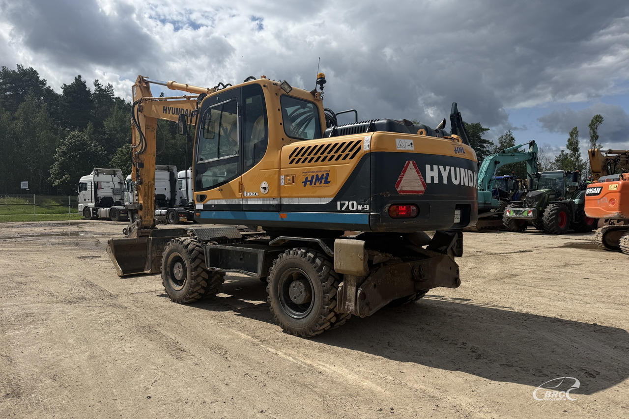 Hyundai Robex - Pyöräalustainen kaivinkone: kuva Hyundai Robex - Pyöräalustainen kaivinkone Hyundai Robex - Pyöräalustainen kaivinkone: kuva Hyundai Robex - Pyöräalustainen kaivinkone