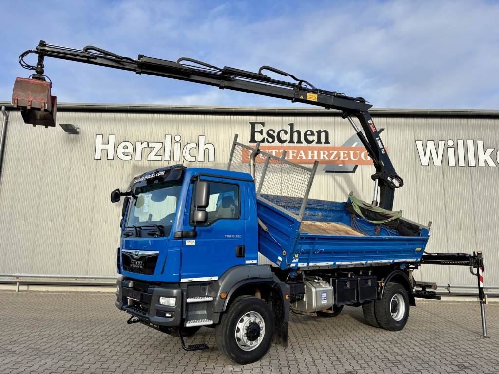 MAN TGM 18.320 4x4 BB / HIAB X-HIDUO-Kran - Kippiauto kuorma-auto, Nosturiauto: kuva MAN TGM 18.320 4x4 BB / HIAB X-HIDUO-Kran - Kippiauto kuorma-auto, Nosturiauto MAN TGM 18.320 4x4 BB / HIAB X-HIDUO-Kran - Kippiauto kuorma-auto, Nosturiauto: kuva MAN TGM 18.320 4x4 BB / HIAB X-HIDUO-Kran - Kippiauto kuorma-auto, Nosturiauto