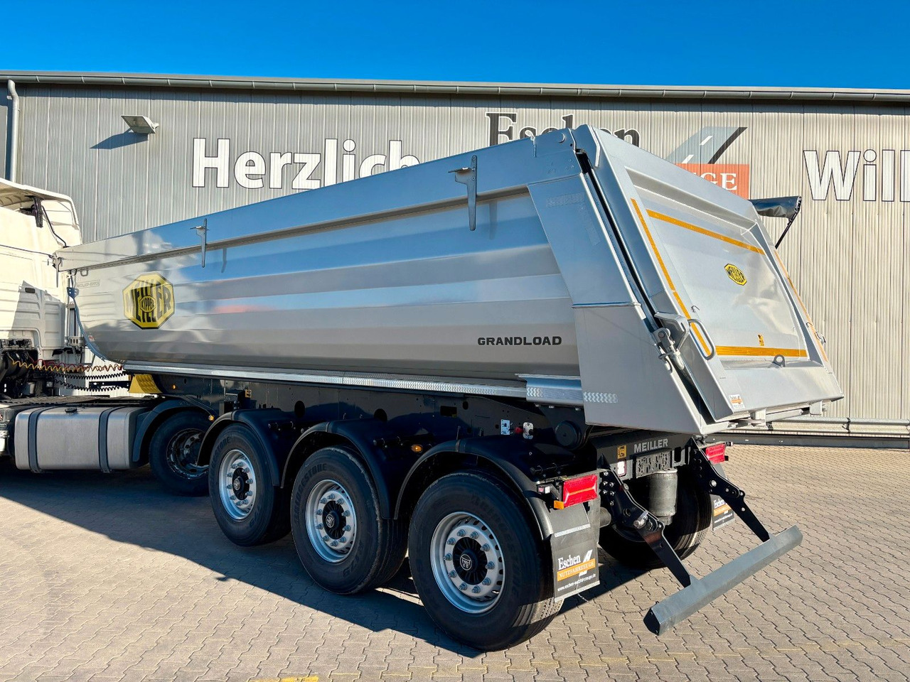 Meiller MHPS 44.3-N | NEW*Grandload*Stahl 25m³*Luft-Lift - Kippiauto puoliperävaunu: kuva Meiller MHPS 44.3-N | NEW*Grandload*Stahl 25m³*Luft-Lift - Kippiauto puoliperävaunu Meiller MHPS 44.3-N | NEW*Grandload*Stahl 25m³*Luft-Lift - Kippiauto puoliperävaunu: kuva Meiller MHPS 44.3-N | NEW*Grandload*Stahl 25m³*Luft-Lift - Kippiauto puoliperävaunu