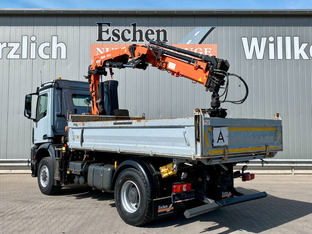 Mercedes-Benz Arocs 1843 HAD 4x4 | Atlas 116.3-A3*5+6.Kreis - Kippiauto kuorma-auto, Nosturiauto: kuva Mercedes-Benz Arocs 1843 HAD 4x4 | Atlas 116.3-A3*5+6.Kreis - Kippiauto kuorma-auto, Nosturiauto Mercedes-Benz Arocs 1843 HAD 4x4 | Atlas 116.3-A3*5+6.Kreis - Kippiauto kuorma-auto, Nosturiauto: kuva Mercedes-Benz Arocs 1843 HAD 4x4 | Atlas 116.3-A3*5+6.Kreis - Kippiauto kuorma-auto, Nosturiauto