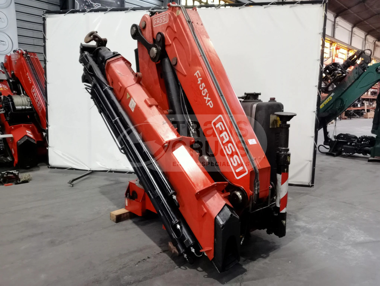 Grúa hidráulica Fassi F455AXP.28 - Kappaletavaranosturi: kuva Grúa hidráulica Fassi F455AXP.28 - Kappaletavaranosturi Grúa hidráulica Fassi F455AXP.28 - Kappaletavaranosturi: kuva Grúa hidráulica Fassi F455AXP.28 - Kappaletavaranosturi