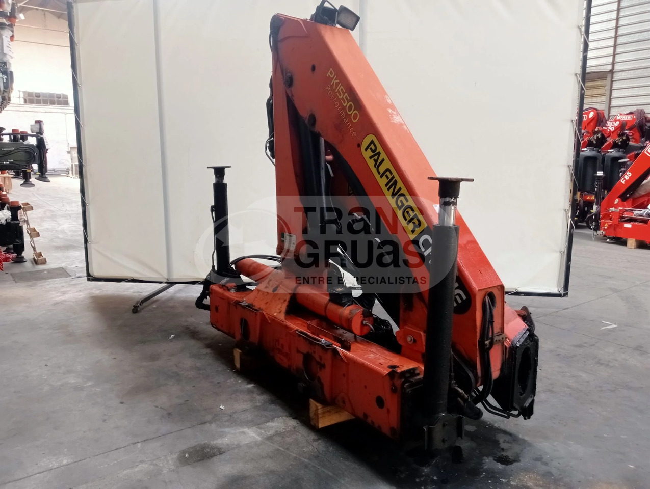 Grúa hidráulica Palfinger PK 15500 - Kappaletavaranosturi: kuva Grúa hidráulica Palfinger PK 15500 - Kappaletavaranosturi Grúa hidráulica Palfinger PK 15500 - Kappaletavaranosturi: kuva Grúa hidráulica Palfinger PK 15500 - Kappaletavaranosturi