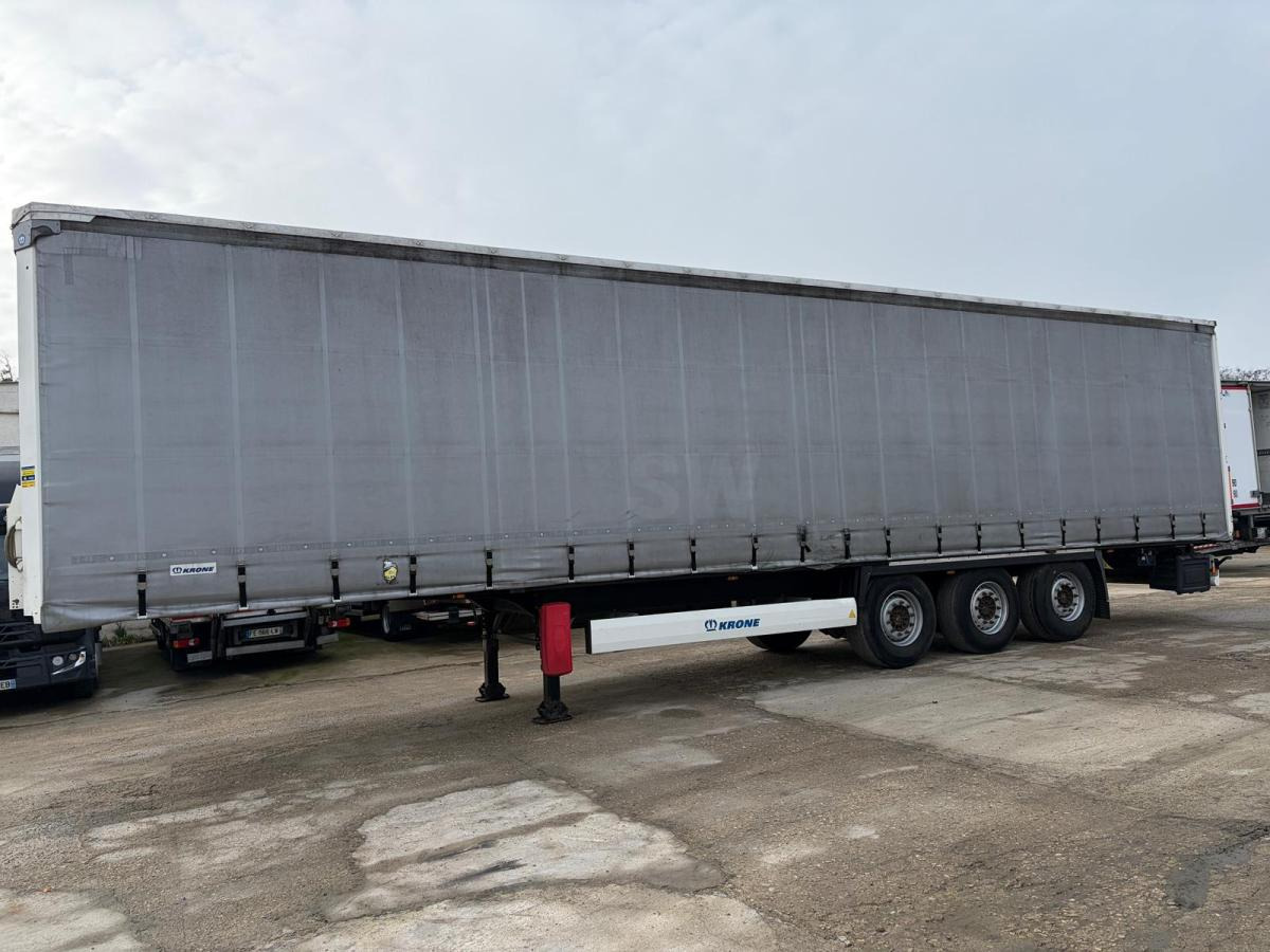 Pressukapellipuoliperävaunu Krone: kuva Pressukapellipuoliperävaunu Krone