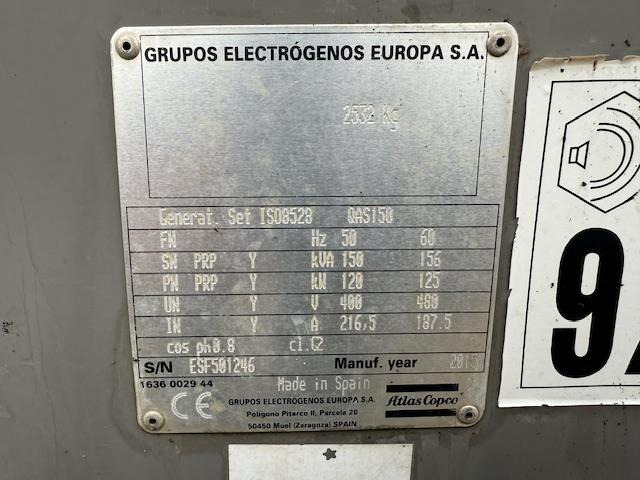 Atlas Copco QAS 150 - Sähkögeneraattori: kuva Atlas Copco QAS 150 - Sähkögeneraattori Atlas Copco QAS 150 - Sähkögeneraattori: kuva Atlas Copco QAS 150 - Sähkögeneraattori