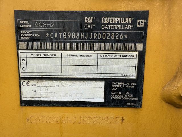 Cat 908 H2 - Pyöräkuormaaja: kuva Cat 908 H2 - Pyöräkuormaaja Cat 908 H2 - Pyöräkuormaaja: kuva Cat 908 H2 - Pyöräkuormaaja