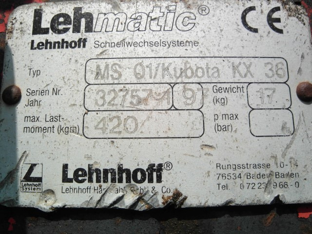 Lehnhoff MS 01 - Pikaliitin: kuva Lehnhoff MS 01 - Pikaliitin Lehnhoff MS 01 - Pikaliitin: kuva Lehnhoff MS 01 - Pikaliitin