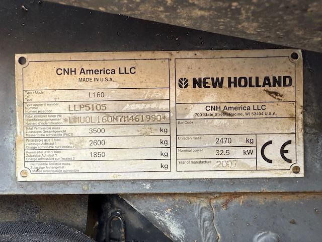 New Holland L 160 - Pyöräkuormaaja: kuva New Holland L 160 - Pyöräkuormaaja New Holland L 160 - Pyöräkuormaaja: kuva New Holland L 160 - Pyöräkuormaaja