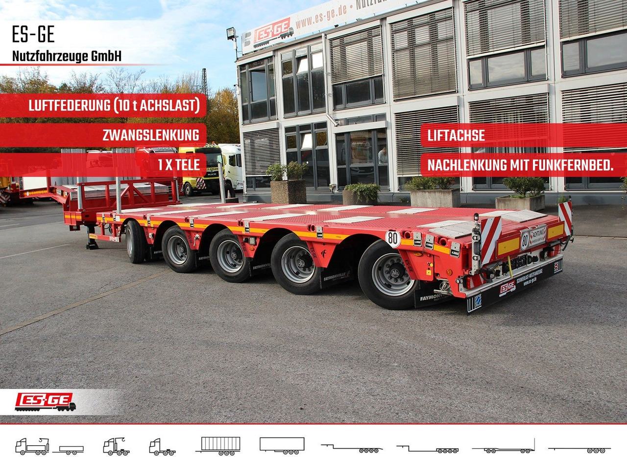 Faymonville Multimax Satteltieflader - hydr. gelenkt - Apuvaunu puoliperävaunu: kuva Faymonville Multimax Satteltieflader - hydr. gelenkt - Apuvaunu puoliperävaunu Faymonville Multimax Satteltieflader - hydr. gelenkt - Apuvaunu puoliperävaunu: kuva Faymonville Multimax Satteltieflader - hydr. gelenkt - Apuvaunu puoliperävaunu