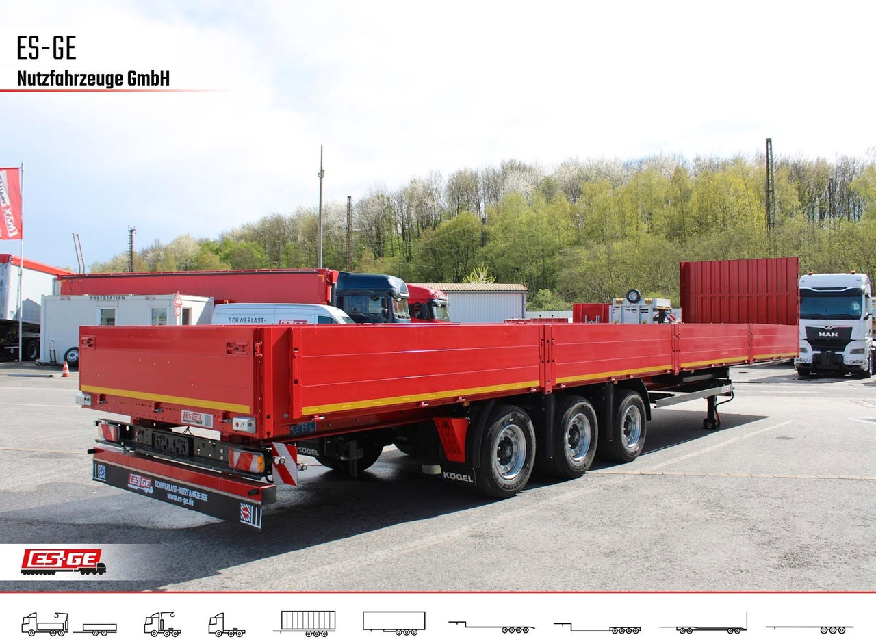 Kögel 3-Achs-Mega Chassis, Bordwände - Lavapuoliperävaunu: kuva Kögel 3-Achs-Mega Chassis, Bordwände - Lavapuoliperävaunu Kögel 3-Achs-Mega Chassis, Bordwände - Lavapuoliperävaunu: kuva Kögel 3-Achs-Mega Chassis, Bordwände - Lavapuoliperävaunu