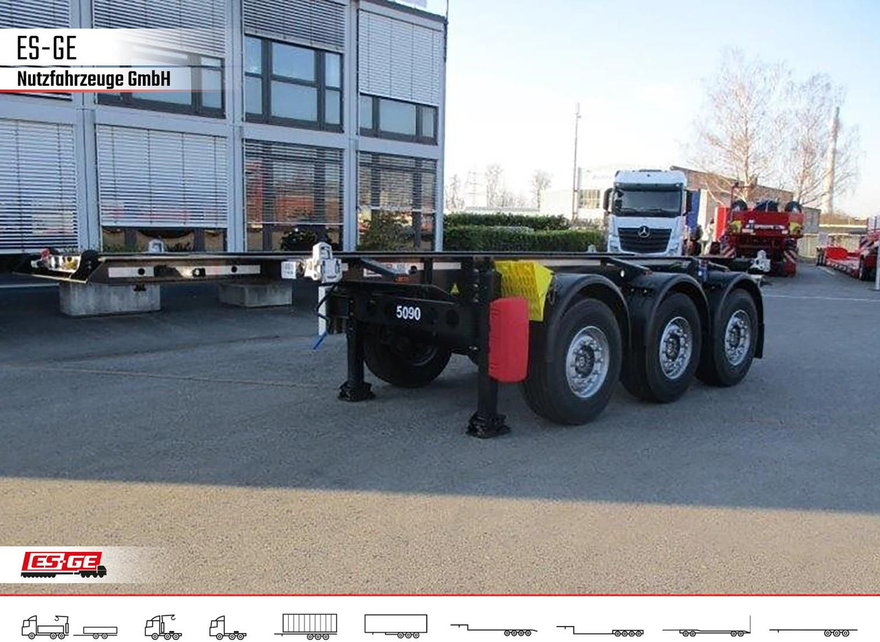 Krone 3-Achs-Containerchassis 20' - Konttialus/ Vaihtokuormatilat puoliperävaunu: kuva  Krone 3-Achs-Containerchassis 20' - Konttialus/ Vaihtokuormatilat puoliperävaunu Krone 3-Achs-Containerchassis 20' - Konttialus/ Vaihtokuormatilat puoliperävaunu: kuva  Krone 3-Achs-Containerchassis 20' - Konttialus/ Vaihtokuormatilat puoliperävaunu