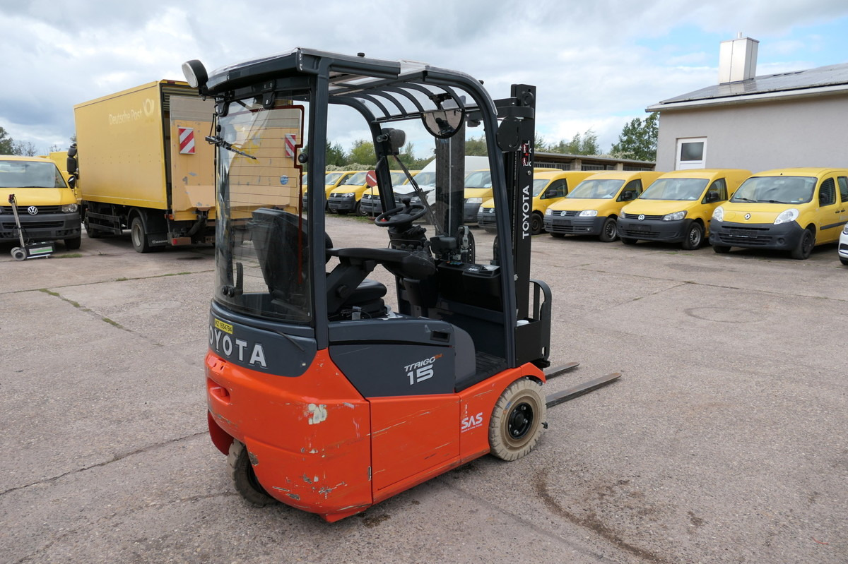 TOYOTA 7 FBEST 15 - Sähkötrukki: kuva TOYOTA 7 FBEST 15 - Sähkötrukki TOYOTA 7 FBEST 15 - Sähkötrukki: kuva TOYOTA 7 FBEST 15 - Sähkötrukki