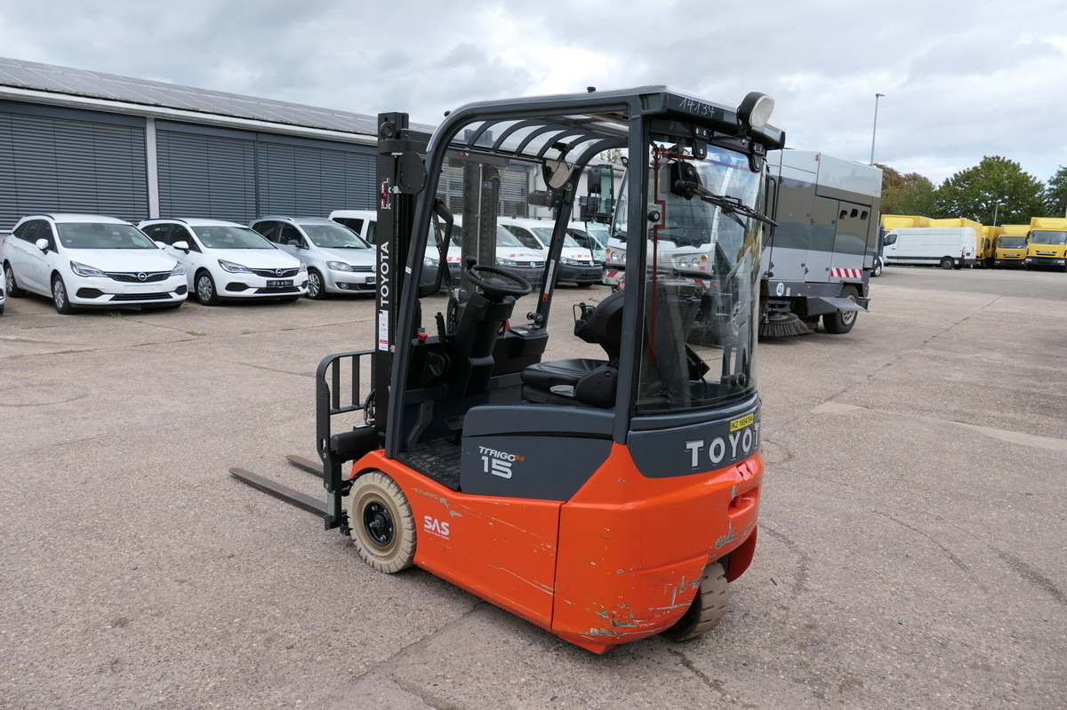 TOYOTA 7 FBEST 15 - Sähkötrukki: kuva TOYOTA 7 FBEST 15 - Sähkötrukki TOYOTA 7 FBEST 15 - Sähkötrukki: kuva TOYOTA 7 FBEST 15 - Sähkötrukki