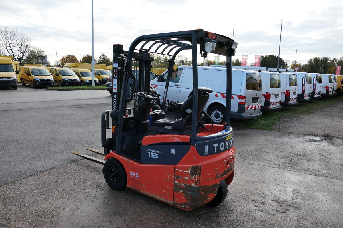 TOYOTA 7FBEST 15 Elektro Batterie 24/2018 3-Rad - Sähkötrukki: kuva TOYOTA 7FBEST 15 Elektro Batterie 24/2018 3-Rad - Sähkötrukki TOYOTA 7FBEST 15 Elektro Batterie 24/2018 3-Rad - Sähkötrukki: kuva TOYOTA 7FBEST 15 Elektro Batterie 24/2018 3-Rad - Sähkötrukki