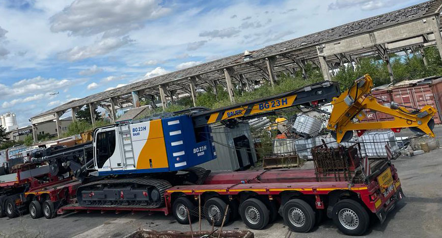 Bauer BG 23H - Paalujuntta: kuva Bauer BG 23H - Paalujuntta Bauer BG 23H - Paalujuntta: kuva Bauer BG 23H - Paalujuntta